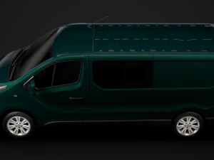 fiat talento combi 2019 3D Model