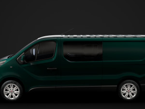 fiat talento combi 2019 Model 3D