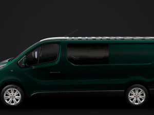 fiat talento combi 2019 3D Model