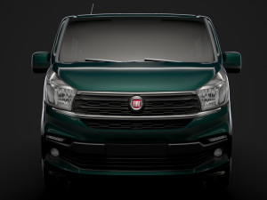 fiat talento combi 2019 Model 3D