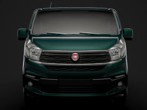 fiat talento combi 2019 3D Model
