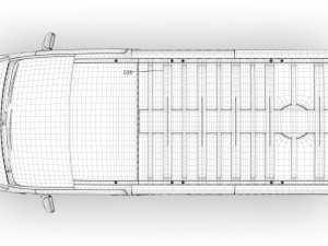 fiat talento combi 2019 Model 3D