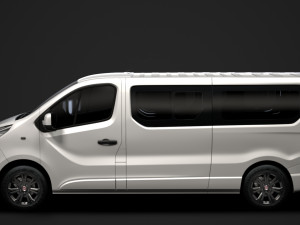 fiat talento minibus spaceclass lwb 2019 3D Модель