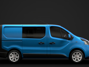 fiat talento combi 2019 3D Model