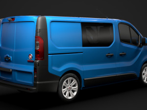 fiat talento combi 2019 3D Model
