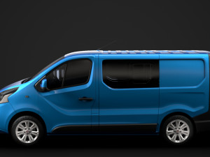 fiat talento combi 2019 3D Model
