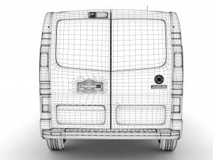 fiat talento combi 2019 3D Model