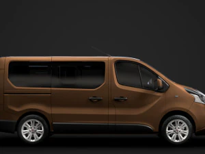 fiat talento minibus 2019 3D Model