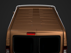 fiat talento minibus 2019 Model 3D