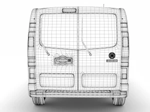 fiat talento minibus 2019 3D Model