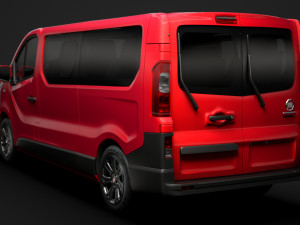 fiat talento minibus lwb 2019 3Dモデル
