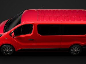 fiat talento minibus lwb 2019 3Dモデル