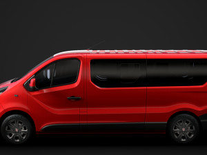 fiat talento minibus lwb 2019 3Dモデル