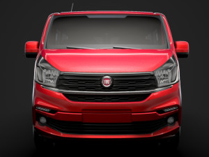 fiat talento minibus lwb 2019 3Dモデル