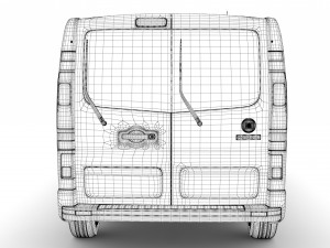 fiat talento minibus lwb 2019 3Dモデル