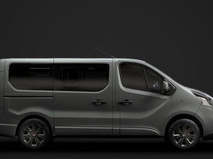 fiat talento minibus spaceclass 2019 3D-Modell