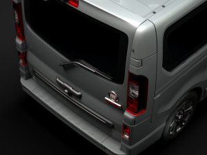 fiat talento minibus spaceclass 2019 3D-Modell