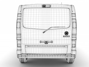 fiat talento minibus spaceclass 2019 3D-Modell