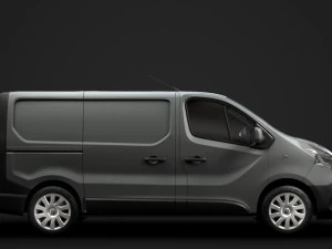 renault trafic van 2019 3D Model