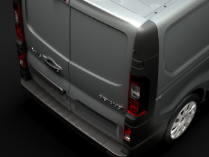 renault trafic van 2019 3D Model