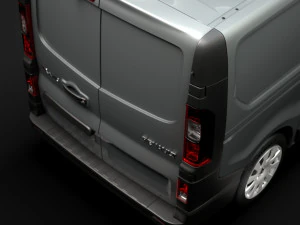 renault trafic van 2019 3D Model