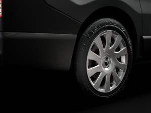 renault trafic van 2019 3D Model