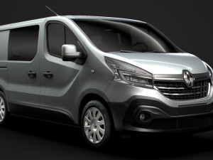 renault trafic combi 2019 3Dモデル