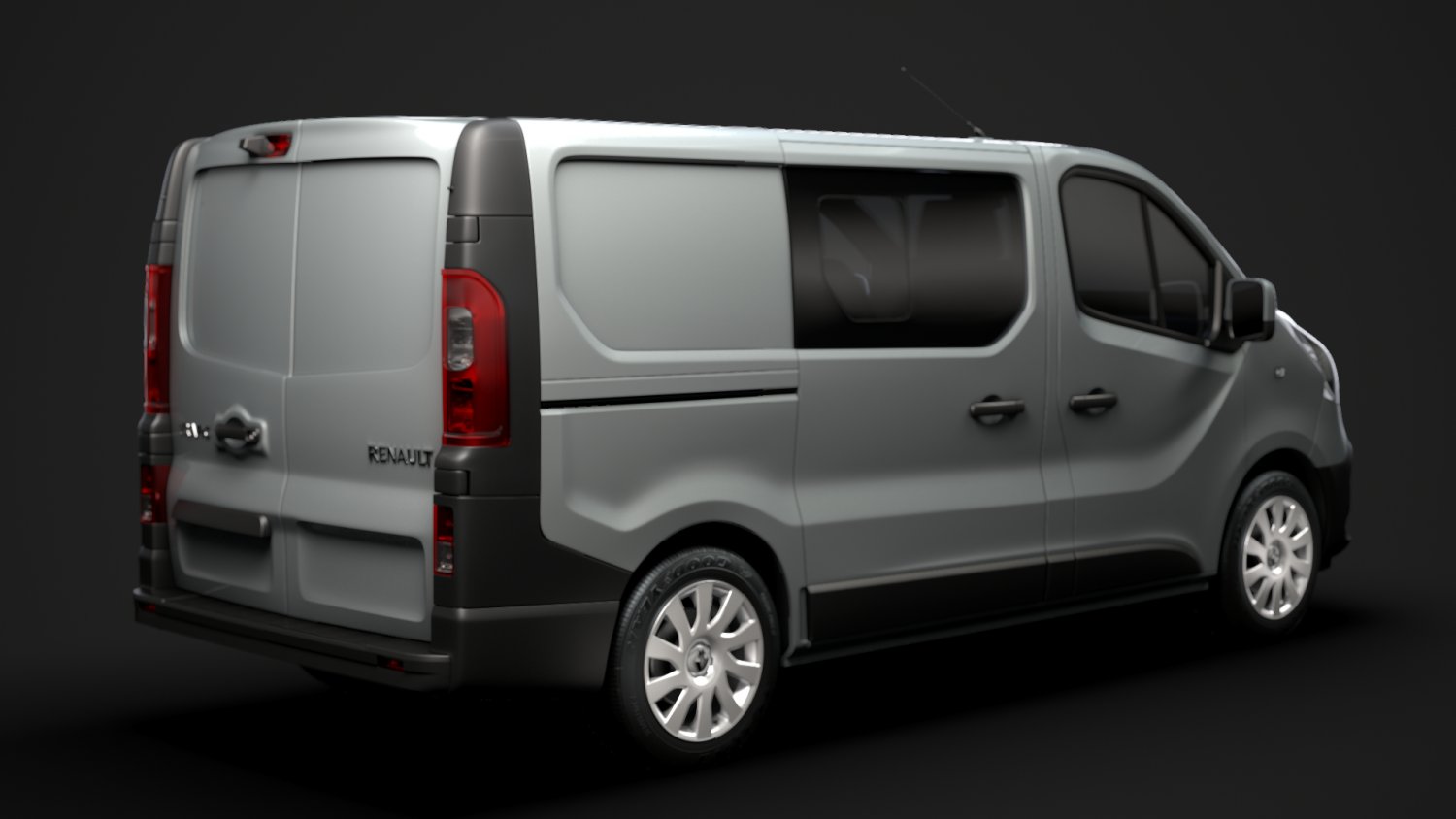 Renault Trafic Combi 2019 3d Model In Van And Minivan 3dexport