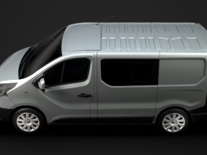 renault trafic combi 2019 3D Model