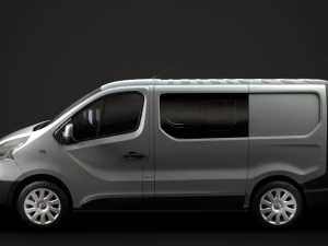 renault trafic combi 2019 3D Model
