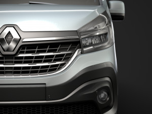 renault trafic combi 2019 3D Model