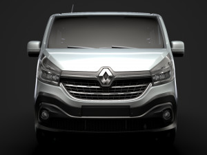 renault trafic combi 2019 3D Model