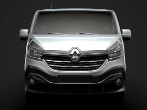 renault trafic combi 2019 3D Model