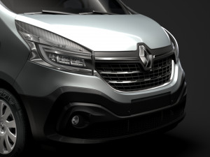 renault trafic combi 2019 3D Model