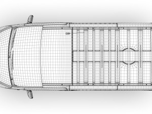 renault trafic combi 2019 3D Model
