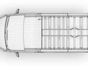 renault trafic combi 2019 3D Model