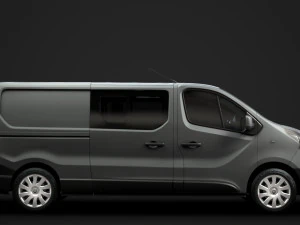 renault trafic combi lwb 2019 3D Model