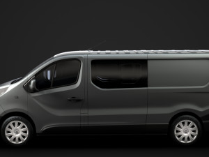 renault trafic combi lwb 2019 3D मॉडल