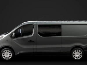 renault trafic combi lwb 2019 3D Model