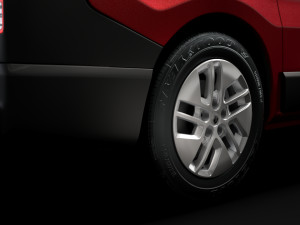 renault trafic minibus 2019 3D Model