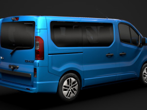 renault trafic spaceclass 2019 3D Model