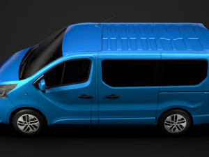 renault trafic spaceclass 2019 3D Model