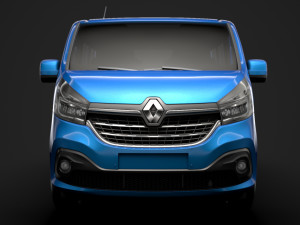 renault trafic spaceclass 2019 3D Model