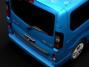 renault trafic spaceclass 2019 3D Model