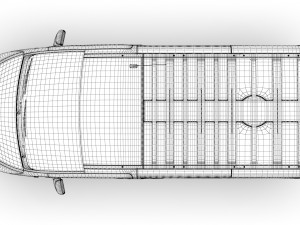 renault trafic spaceclass 2019 3D Model