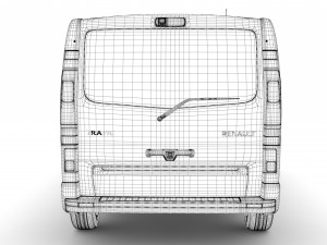 renault trafic spaceclass 2019 3D Model