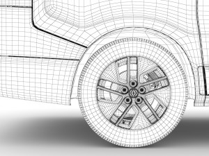 renault trafic spaceclass 2019 3D Model