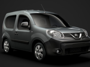 nissan nv 250 combi l1 2019 3D Model