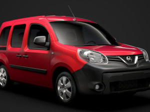 nissan nv 250 combi l2 2019 3D 모델