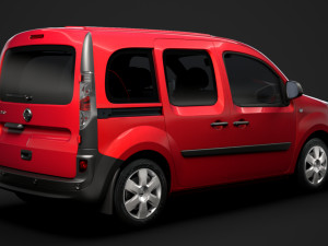 nissan nv 250 combi l2 2019 3D Model